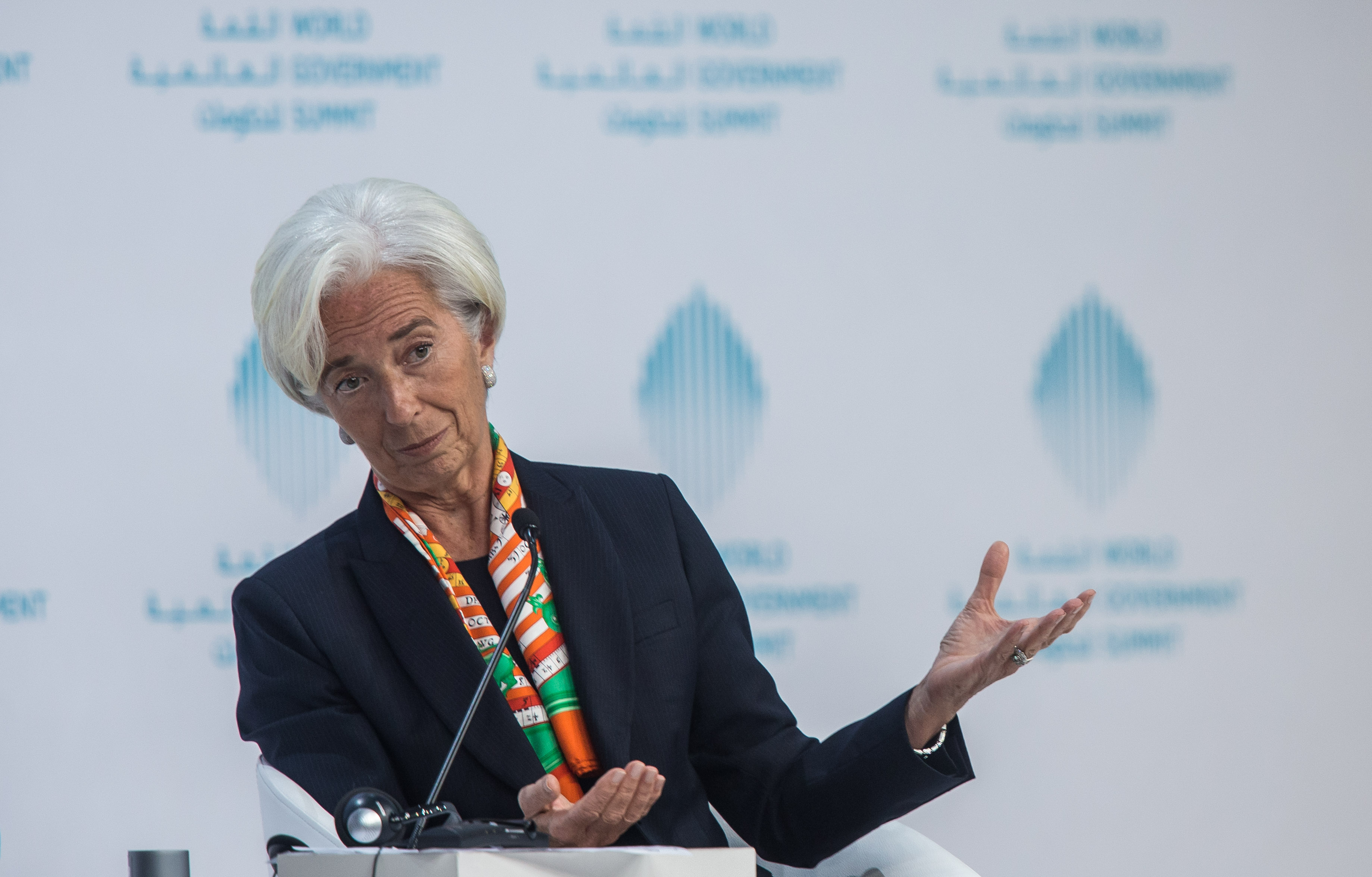 IMF director lauds Sheikh Mohammed efforts to thrust happiness at centre of global debate